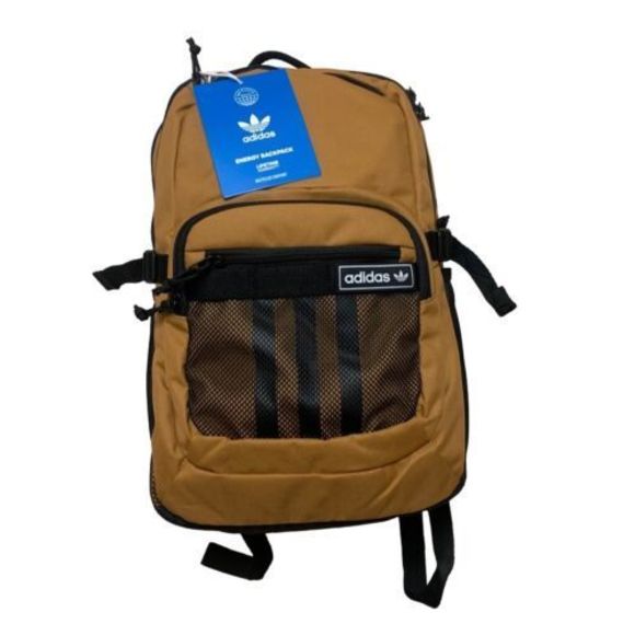 adidas Other - Adidas Originals Energy Mesa Brown School Laptop Sports Backpack Small Defect